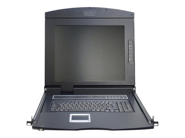 Digitus DS-72210-2US, 43,2 cm (17"), 1280 x 1024 pikseliä, 1000:1, TFT, 16,78 miljoonaa väriä, VGA