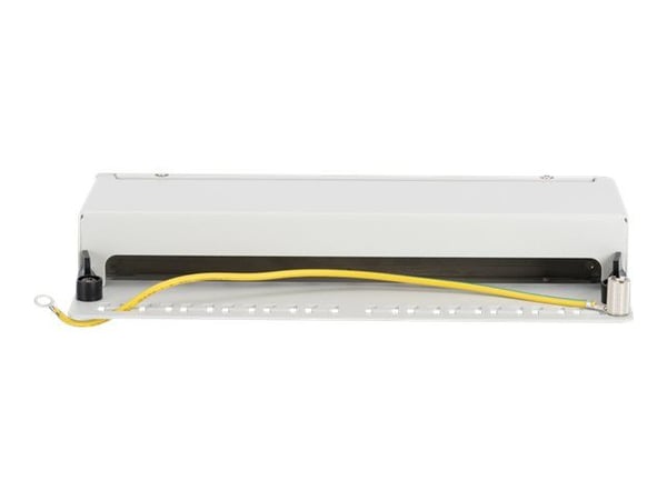 DIGITUS Professional DN-93706 - Koblingspanel - STP - RJ-45 X 12 - lysegrå, RAL 7035
