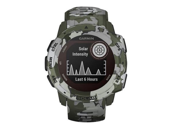 Garmin Instinct Solar Camo Edition, MIP, GPS (satelliitti), 53 g