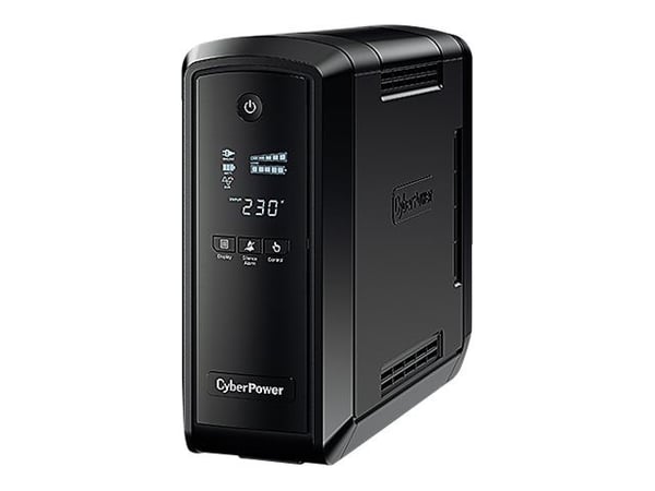 CyberPower PFC Sinewave Series CP900EPFCLCD - UPS - AC 230 V - 540 Watt - 900 VA - 8.5 Ah - USB - utgångskontakter: 6