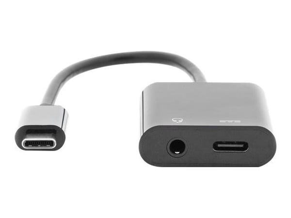 Digitus AK-300400-002-S, USB 3.2 Gen 1 (3.1 Gen 1) Type-C, Musta, 3.5mm, USB 3.2 Gen 1 (3.1 Gen 1) Type-C, Kiina, 5 A, 1 kpl