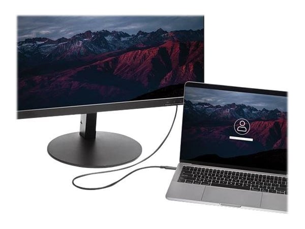 StarTech.com 6ft / 2m USB-C - Mini DisplayPort -kaapeli - 4K 60Hz - Musta - USB 3.1 Type C - mDP adapteri (CDP2MDPMM6B) - DisplayPort kabel - 24 pi...