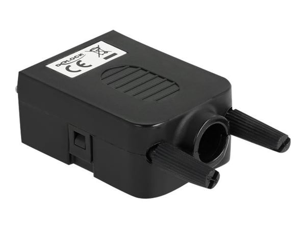 Delock - VGA-adapter - 15 pin D-Sub (DB-15) (hunn) til 10-pins terminalblokk - tommelskruer