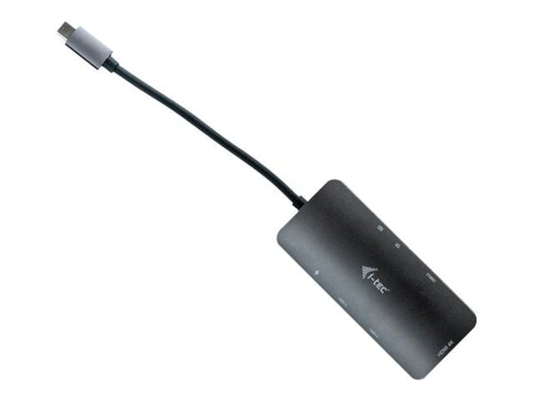 i-Tec USB-C Metal Nano Dock 4K HDMI + Power Delivery - Dokkingstasjon - USB-C 3.1 - HDMI