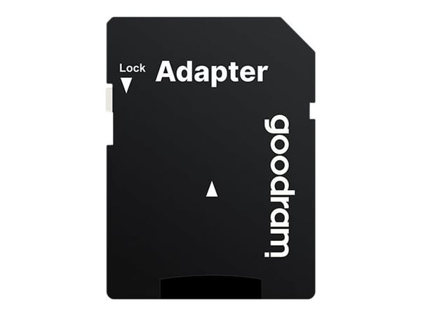 GOODRAM M1AA - Flashminnekort (microSDXC til SD-adapter inkludert) - 128 GB - UHS-I U1 / Class10 - microSDXC UHS-I