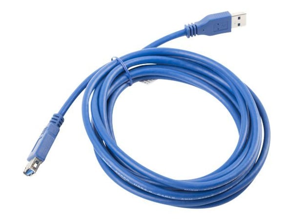 Lanberg - USB-jatkojohto - USB Type A (uros) - USB Type A (naaras) - USB 3.0 - 3 m - sininen