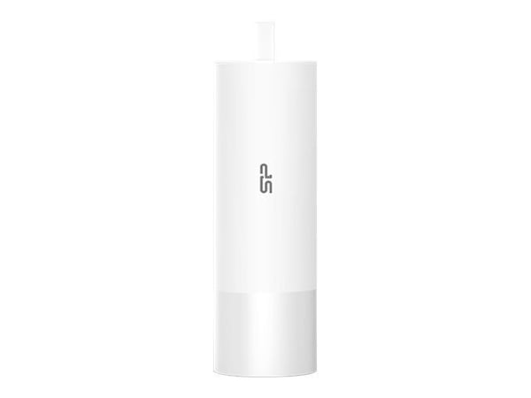 Silicon Power Blast Plug BP81 - True wireless-hodetelefoner med mikrofon - i øret - Bluetooth - hvit