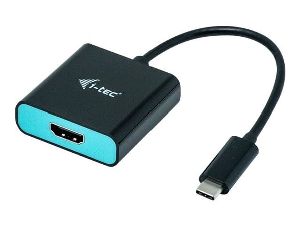 i-Tec USB-C HDMI Adapter - Ekstern videoadapter - USB-C 3.1 - HDMI - svart