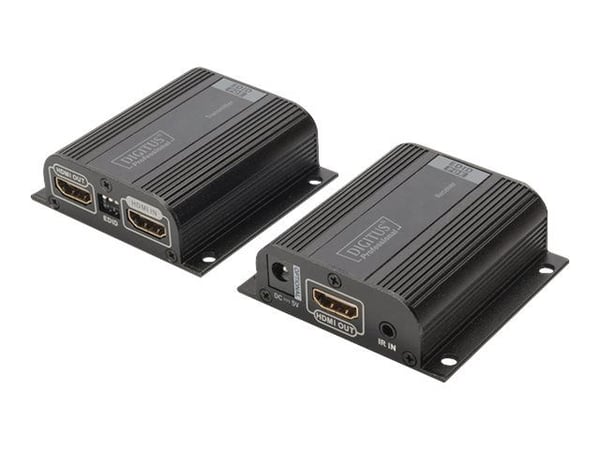 DIGITUS Professional DS-55100-1 HDMI Extender Set, Full HD - Video/lyd-forlenger - opp til 50 m