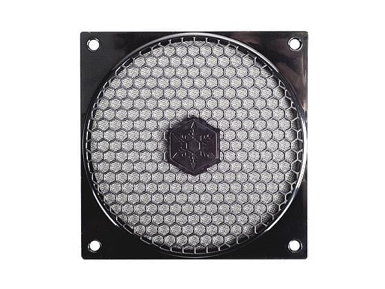 Silverstone FF121B, Tuuletusritilä, musta, 120 x 120 x 4,68 mm, 20 g