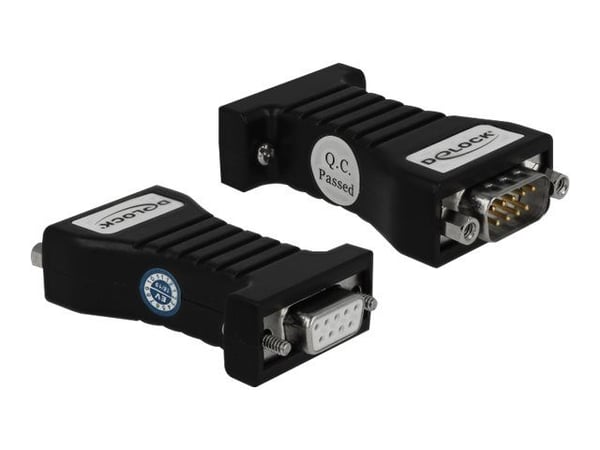 Delock Converter 1 x Serial RS-232 DB9 - 1 x Serial RS-485 ESD-suojauksella 15 kV - Sarjasovitin - RS-232 - RS-485 x 1 - lajittelu