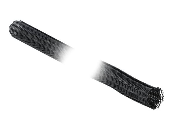 DELOCK Punottu holkki tarranauhalla 2mx19mm musta