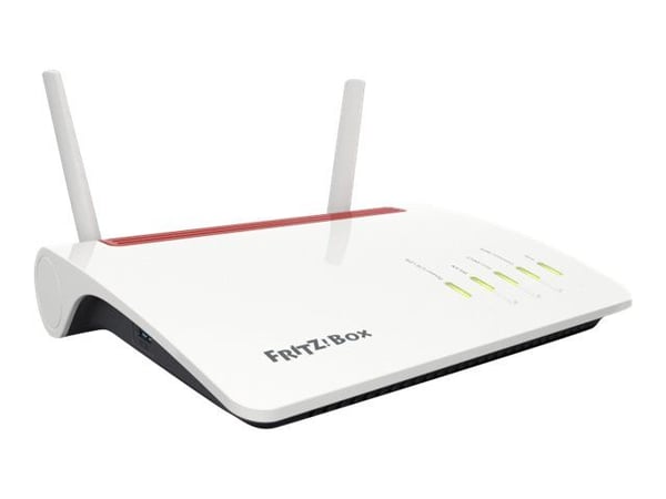 FRITZ!Box 6890 LTE - Trådløs ruter - ISDN/WWAN/DSL 4-portssvitsj - 1GbE - Wi-Fi 5 - Dobbeltbånd - VoIP-telefonadapter (DECT)