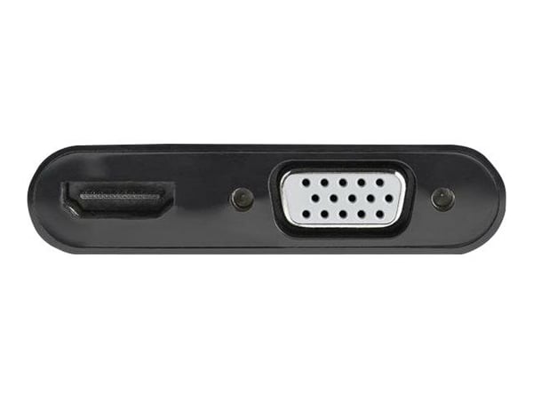 StarTech.com DisplayPort to HDMI VGA Adapter, DisplayPort 1.2 HBR2 to HDMI 2.0 (4K 60Hz) tai VGA 1080p Converter Dongle, DP to HDMI or VGA Monitor ...