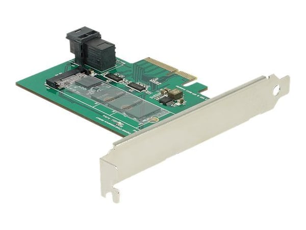 DeLOCK 89517, PCIe, M.2, Vihreä, Valkoinen, Laatikko