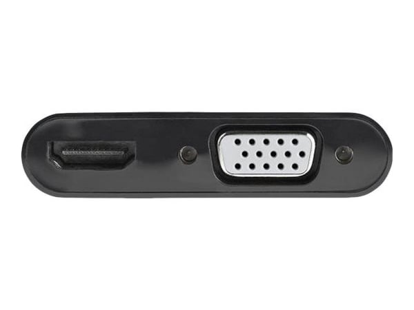 Startech DisplayPort to HDMI VGA Adapter, DisplayPort 1.2 HBR2 to HDMI 2.0 (4K 60Hz) or VGA 1080p Converter Dongle, DP to HDMI or VGA Monitor Adapt...