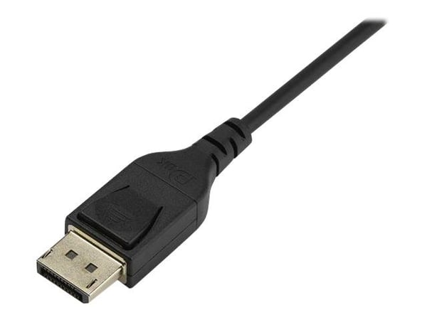 StarTech.com 3ft/1m VESA-sertifioitu DisplayPort 1.4 kaapeli, 8K 60Hz HBR3 HDR, Super UHD DisplayPort to DisplayPort Monitor Cord, Ultra HD 4K 120H...