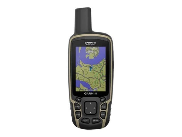Garmin GPSMAP 65 - GPS/GLONASS/Galileo-navigator - vandring 2.6"