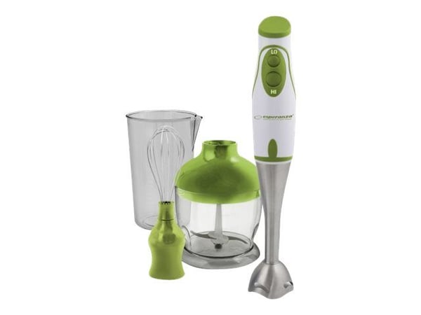 Esperanza EKM003G, Upotettava sekoitin, 0,75 L, 450 W, Vihreä, Valkoinen Esperanza EKM003G, Upotettava sekoitin, 0,75 L, 450 W, Vihreä, Valkoinen