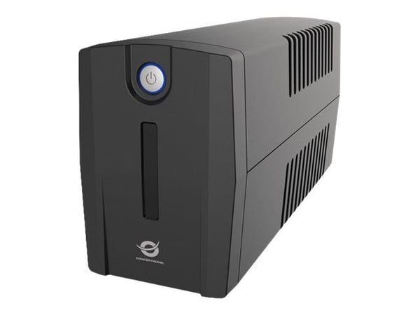 Conceptronic Zeus 02ES - UPS - AC 220-240 V - 480 Watt - 850 VA - USB - lähtöliittimet: 4 Conceptronic Zeus 02ES - UPS - AC 220-240 V - 480 Watt - 850 VA - USB - lähtöliittimet: 4