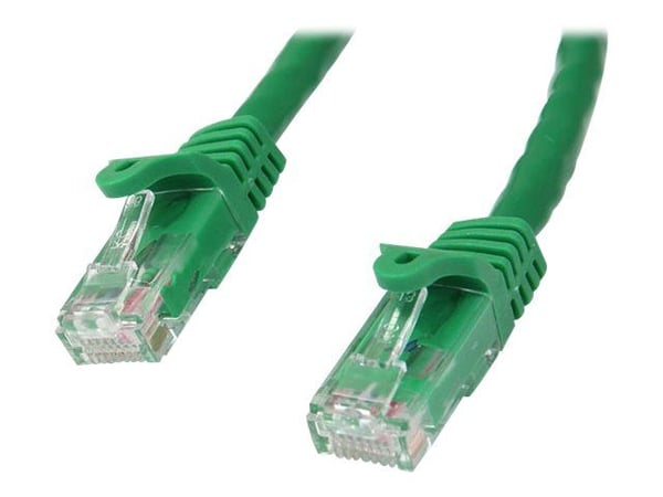 StarTech.com 7.5m CAT6 Ethernet-kaapeli, 10 Gigabit Snagless RJ45 650MHz 650MHz 650MHz 100W PoE Patch Cord, CAT 6 10GbE UTP verkkokaapeli w/Strain ...