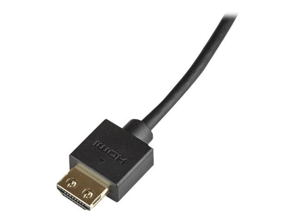 StarTech.com HDMI-kabel 2m - med lås - HDMI-kabel 4K - Premium HDMI 2.0-kabel - 4K 60Hz - HDMI-skjermkabel - HDMI-kabel for TV - HDMI-kabel - HDMI (M)