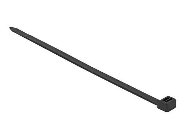 DeLOCK 19646, Avattava johdinside, Nailon, Musta, -35 - 85 °C, 85 cm, 9 mm