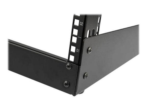 StarTech.com 4U 19" Desktop Open Frame Rack, 2 Post Free-Standing Network Rack Switch Depth for Patch Panel/Data/AV/IT/Communication/Studio/Compute...