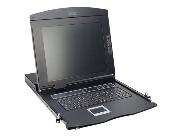 Digitus DS-72210-2US, 43,2 cm (17"), 1280 x 1024 pikseliä, 1000:1, TFT, 16,78 miljoonaa väriä, VGA
