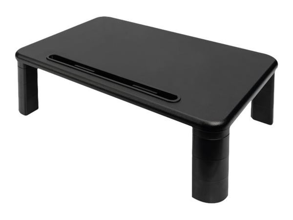 DIGITUS Ergonomic Monitor Riser - Ställ - för Bildskärm - svart