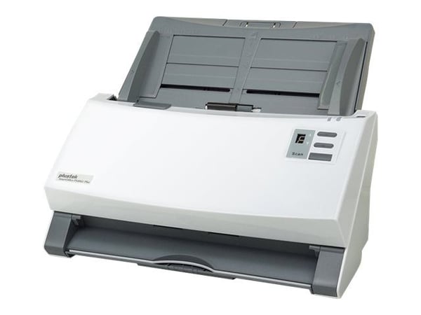Plustek SmartOffice PS406U Plus - Dokumentskanner - Dobbel CIS - Dupleks - 216 x 5080 mm - 600 dpi x 600 dpi - inntil 40 spm (mono) / inntil 40 spm...