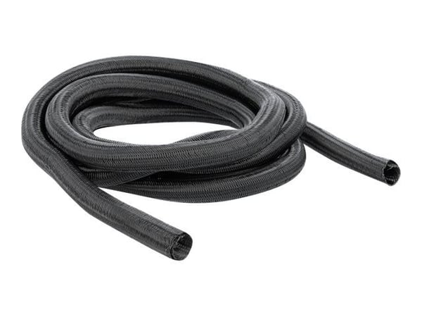Delock Braided Sleeving self-closing - Flätad ärm - 2 m - svart