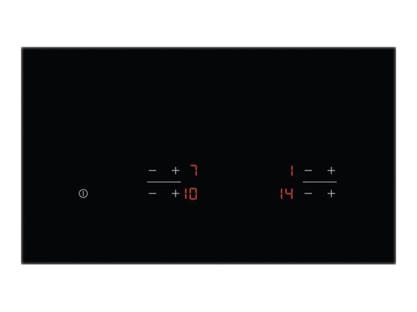Electrolux Inspiration EHF16240XK - Keramisk komfyrtopp - 4 plater - Nisje - bredde: 56 cm - dybde: 49 cm - svart