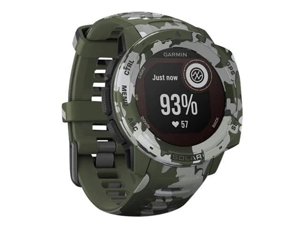 Garmin Instinct Solar Camo Edition, MIP, GPS (satelliitti), 53 g