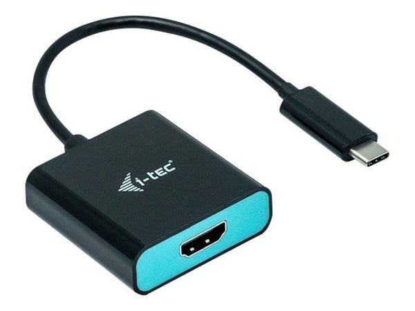 i-Tec USB-C HDMI Adapter - Ekstern videoadapter - USB-C 3.1 - HDMI - svart