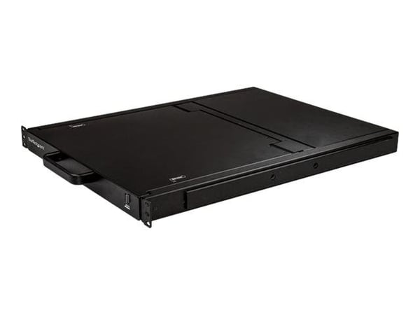 StarTech 8 Port Rackmount KVM Console with 6ft Cables, Integrated KVM Switch with 17" LCD Monitor, Fully Featured 1U LCD KVM Drawer- OSD KVM, Durab...