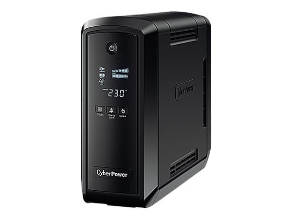 CyberPower PFC Sinewave Series CP550EPFCLCD - UPS - AC 230 V - 330 watt - 550 VA - 7 Ah - USB - utgangskontakter: 6