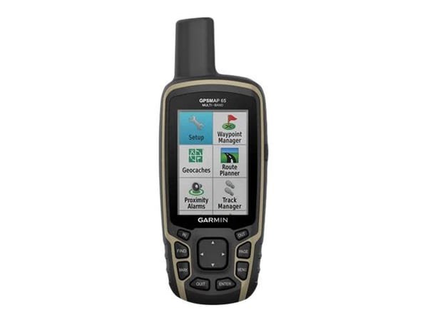 Garmin GPSMAP 65 - GPS/GLONASS/Galileo-navigator - vandring 2,6"