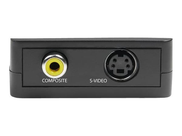 Startech 1080p VGA to RCA and S-Video Converter - USB Powered - Video adapter - VGA / S-Video / sammensatt video - HD-15 (VGA) hunn til 4-pins mini...