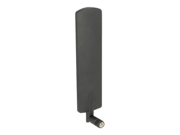DeLOCK 89604, 2 dBi, 0.698 - 0.96/1.7 - 2.69 GHz, 50 O, SMA, Lineaarinen polarisaatio, Musta