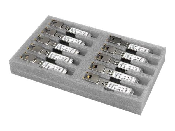 Startech 10 Pack of HPE J8177C Compatible SFP Module, 1000BASE-T, SFP to RJ45 Cat6/Cat5e, 1GE Gigabit Ethernet SFP, RJ-45 (Copper) 100m, HPE 1810, ...