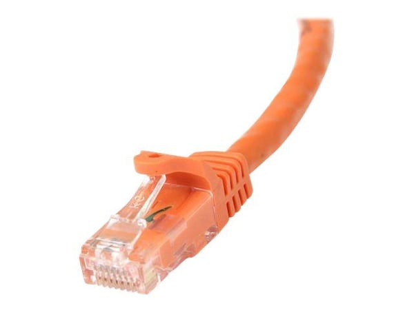 StarTech.com 1.5m CAT6 Ethernet-kaapeli, 10 Gigabit Snagless RJ45 650MHz 100W PoE Patch Cord, CAT 6 10GbE UTP verkkokaapeli w/Strain Relief, oranss...