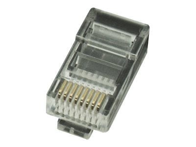 Gembird LC-8P8C-001/100, 8P8C (RJ-45), Läpinäkyvä, Cat5, Kulta, CE, ISO 9002, RoHS