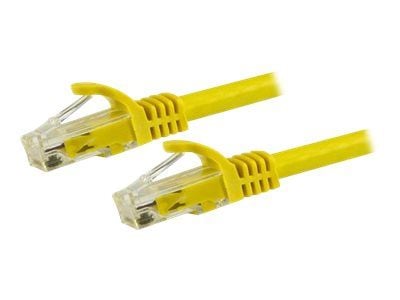 StarTech.com 7.5m CAT6 Ethernet Cable, 10 Gigabit Snagless RJ45 650MHz 100W PoE Patch Cord, CAT 6 10GbE UTP Network Cable w/Strain Relief, Yellow, ...
