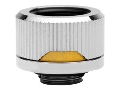 EK vesilohkot EK-Torque HDC 16 liitäntä suora G1/4 tuuman uros 16mm naaras kovaputki - hopea