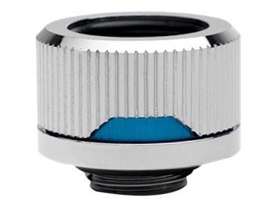EK vesilohkot EK-Torque HDC 16 liitäntä suora G1/4 tuuman uros 16mm naaras kovaputki - hopea