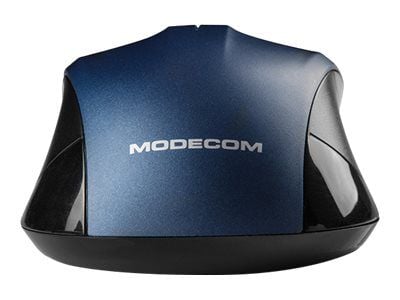 Modecom MC-M9.1, Molempikätinen, Optinen, USB A-tyyppi, 1600 DPI, Musta, Sininen