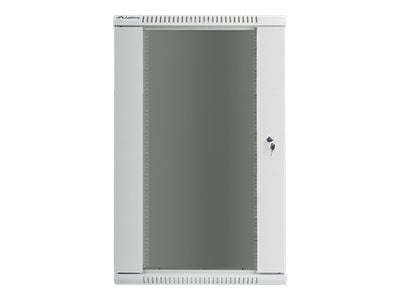 Lanberg - Rack skap - veggmonterbar - grå, RAL 7035 - 22U - 19"