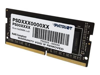 Patriot Signature Line - DDR4 - modul - 16 GB - SO DIMM 260-pin - 2666 MHz / PC4-21300 - CL19 - 1.2 V - ej buffrad - icke ECC