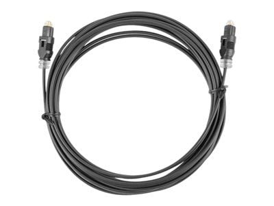 Lanberg - Digitaalinen lydkabel (optisk) - TOSLINK han til TOSLINK han - 2 m - fiberoptik - lajittelu